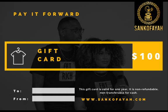 Sankofayah Gift Card